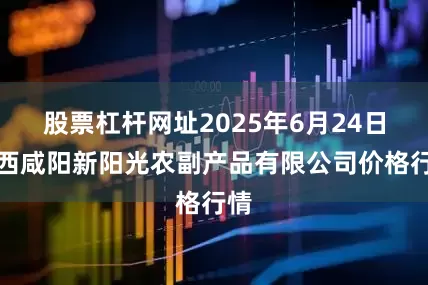 股票杠杆网址2025年6月24日陕西咸阳新阳光农副产品有限公司价格行情