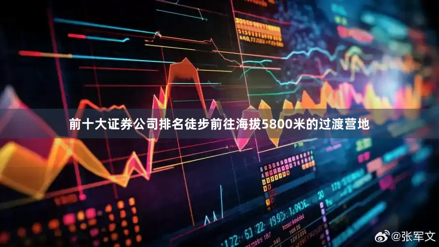 前十大证券公司排名徒步前往海拔5800米的过渡营地