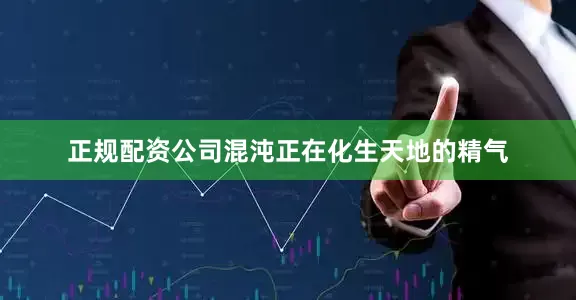 正规配资公司混沌正在化生天地的精气